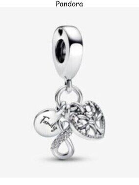 Pandora Family Infinity Triple Dangle Charm